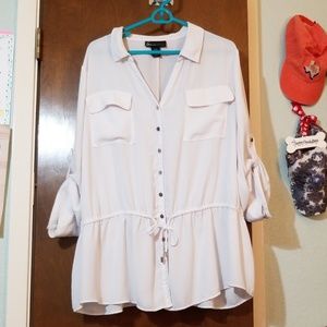 White Lane Bryant Blouse
